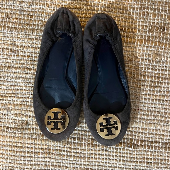 Tory Burch Shoes - Tory burch reva navy flats